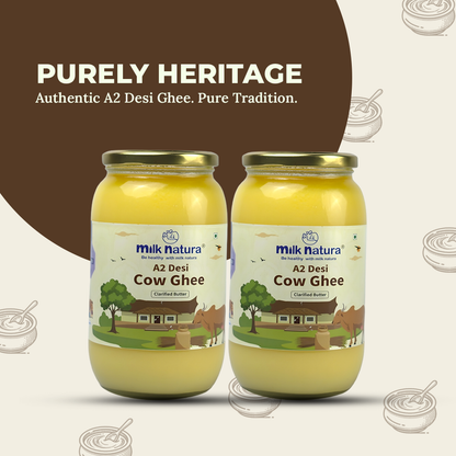 Milk Natura A2 Desi Cow Ghee