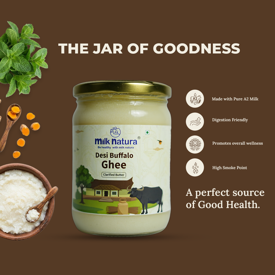 Milk Natura Buffalo Ghee - 500 ML
