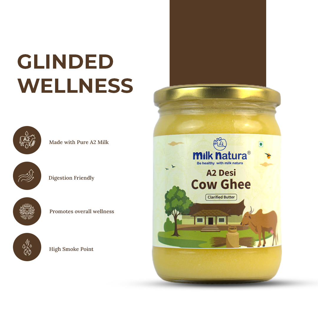 Milk Natura A2 Desi Cow Ghee