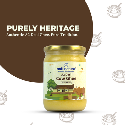 Milk Natura A2 Desi Cow Ghee