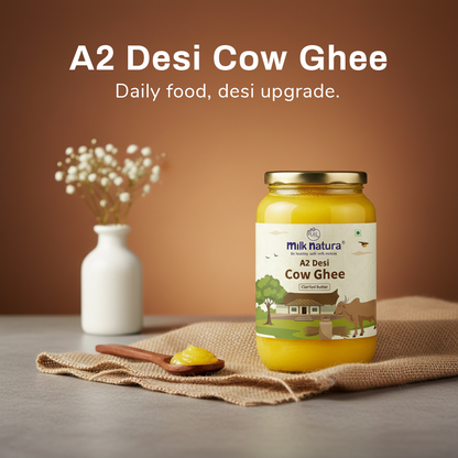 Milk Natura A2 Desi Cow Ghee