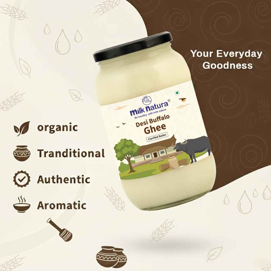 Milk Natura Buffalo Ghee - 1L
