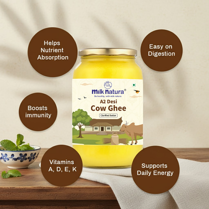 Milk Natura A2 Desi Cow Ghee